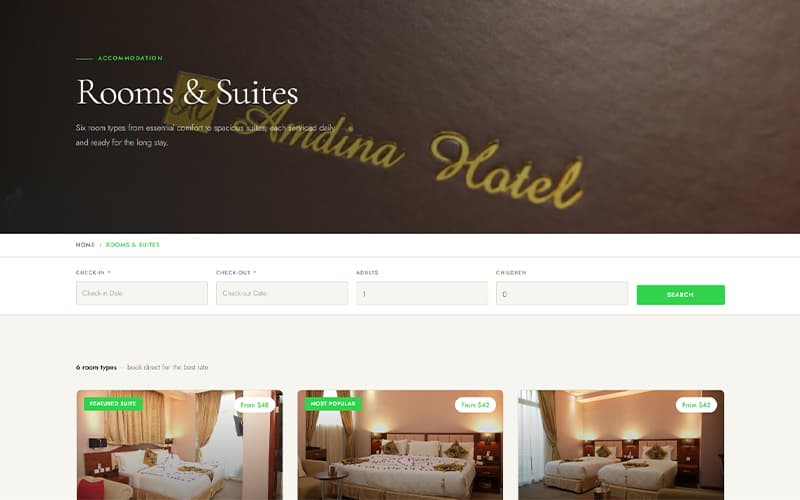 Amdina Hotel screenshot 2