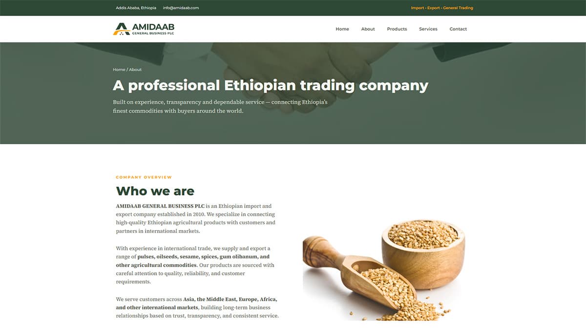 AMIDAAB Trading main